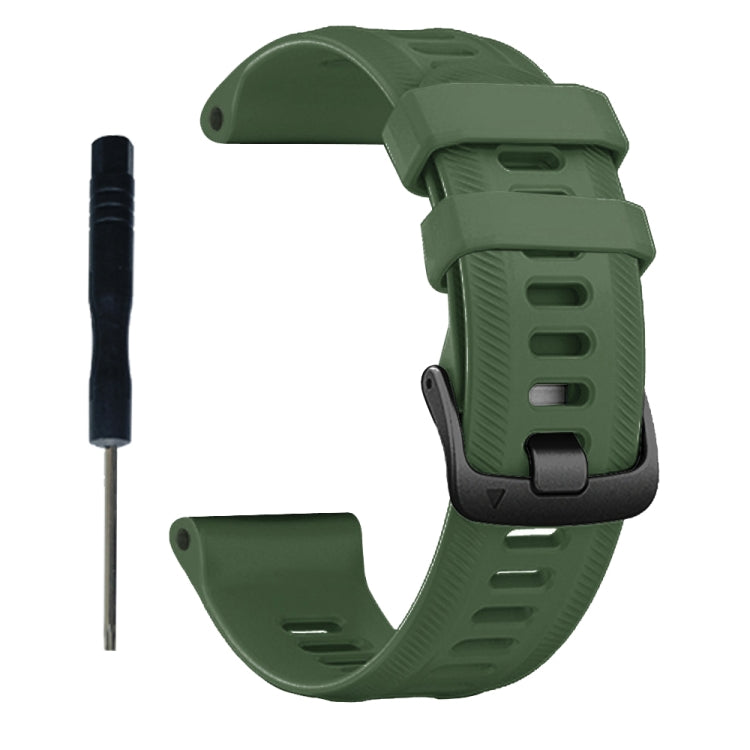 For Garmin Forerunner 955 Official Twill Silicone Watch Band