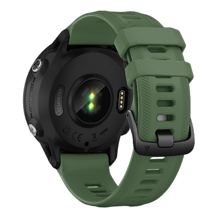 For Garmin Forerunner 955 Official Twill Silicone Watch Band