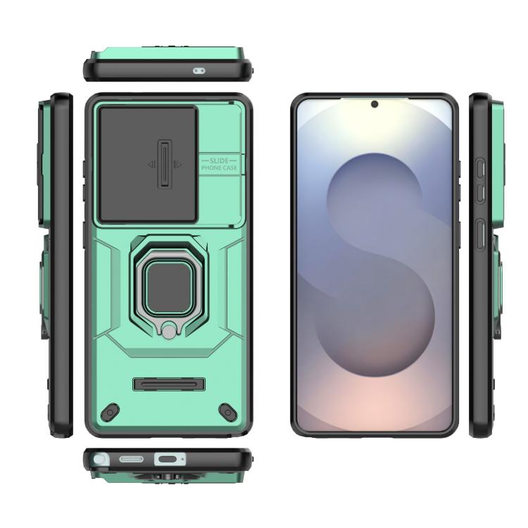For Samsung Galaxy S26 Ultra 5G Sliding Camshield TPU + PC Shockproof Phone Case with Holder
