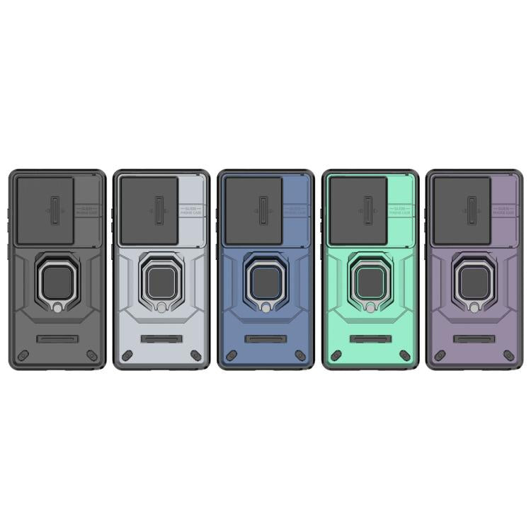 For Samsung Galaxy S26 Ultra 5G Sliding Camshield TPU + PC Shockproof Phone Case with Holder