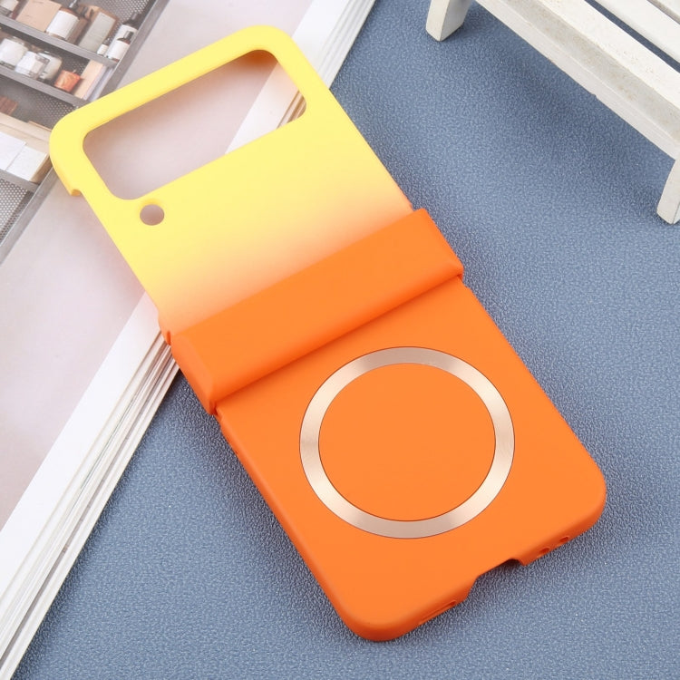 For Samsung Galaxy Z Flip3 Liquid PC Gradient MagSafe Phone Case