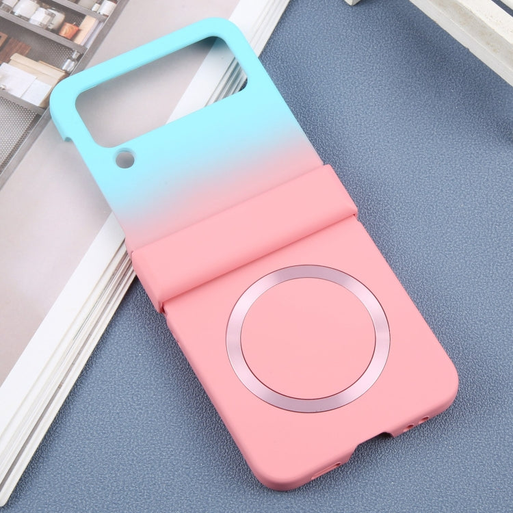 For Samsung Galaxy Z Flip3 Liquid PC Gradient MagSafe Phone Case