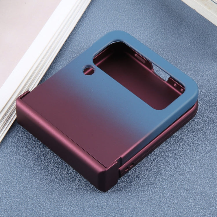 For Samsung Galaxy Z Flip3 Liquid PC Gradient MagSafe Phone Case