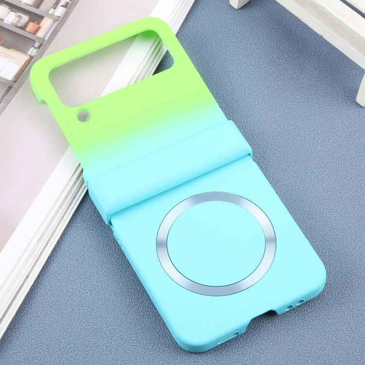 For Samsung Galaxy Z Flip3 Liquid PC Gradient MagSafe Phone Case