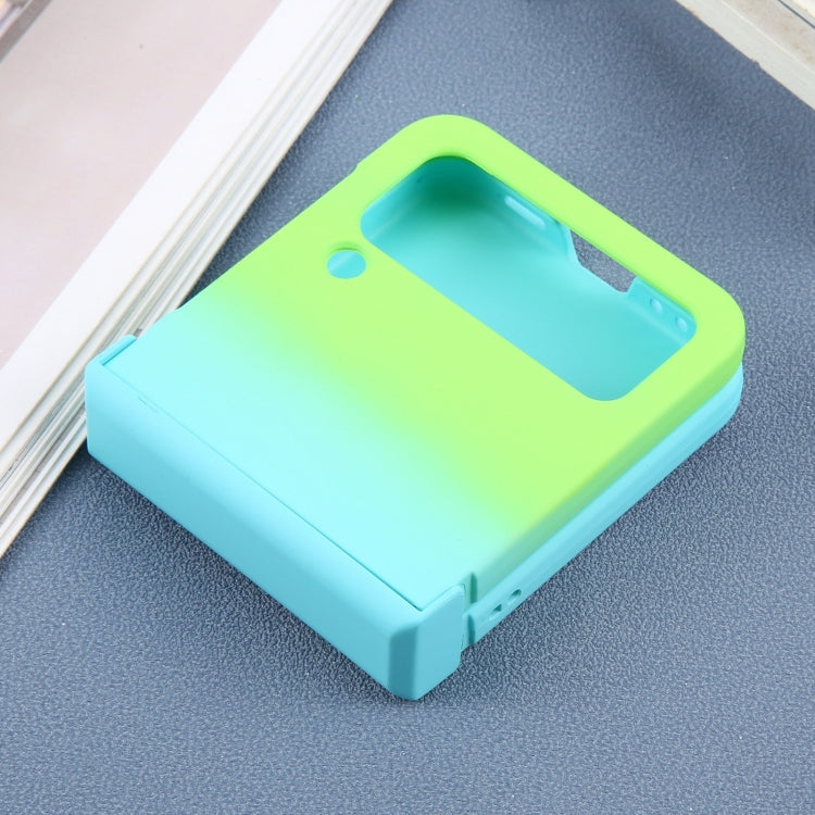 For Samsung Galaxy Z Flip3 Liquid PC Gradient MagSafe Phone Case
