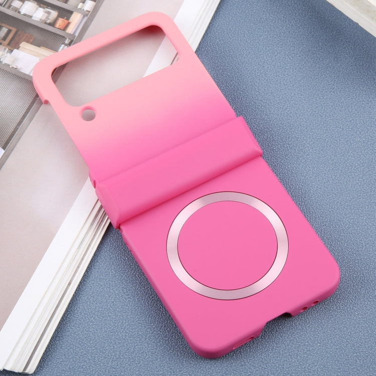 For Samsung Galaxy Z Flip4 Liquid PC Gradient MagSafe Phone Case