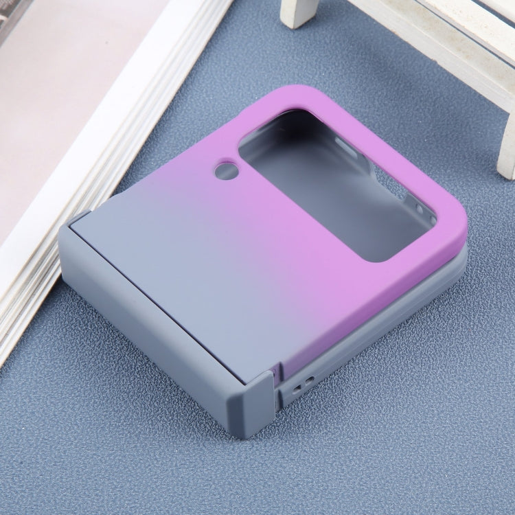 For Samsung Galaxy Z Flip4 Liquid PC Gradient MagSafe Phone Case