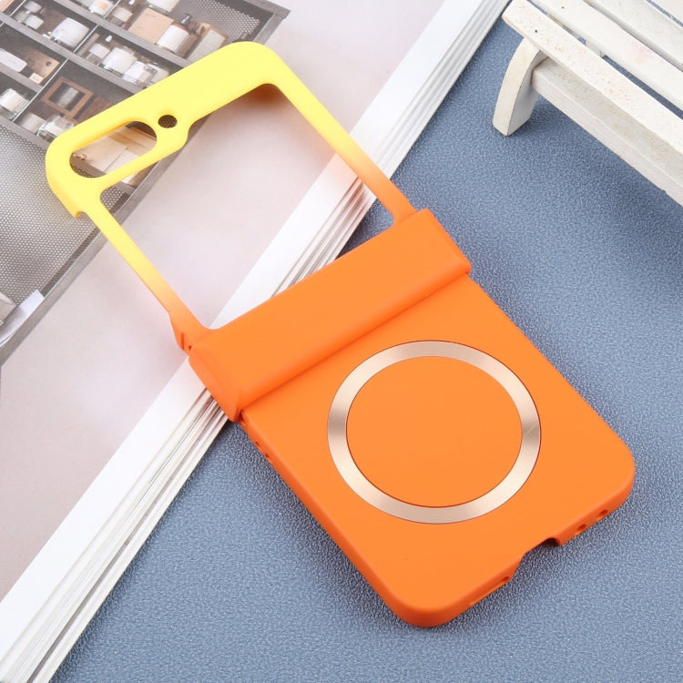 For Samsung Galaxy Z Flip5 Liquid PC Gradient MagSafe Phone Case