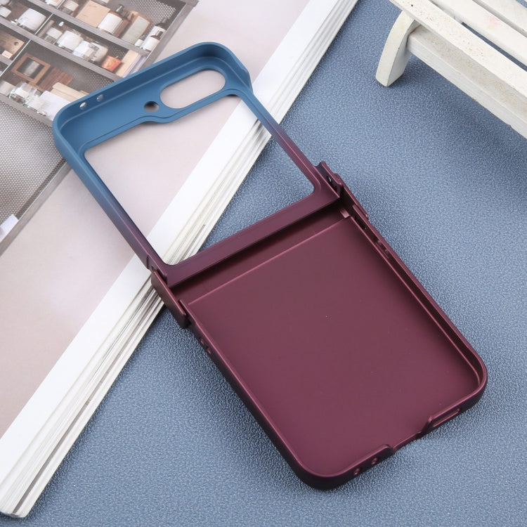 For Samsung Galaxy Z Flip5 Liquid PC Gradient MagSafe Phone Case