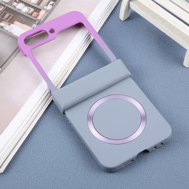 For Samsung Galaxy Z Flip6 / Flip7 FE Liquid PC Gradient MagSafe Phone Case