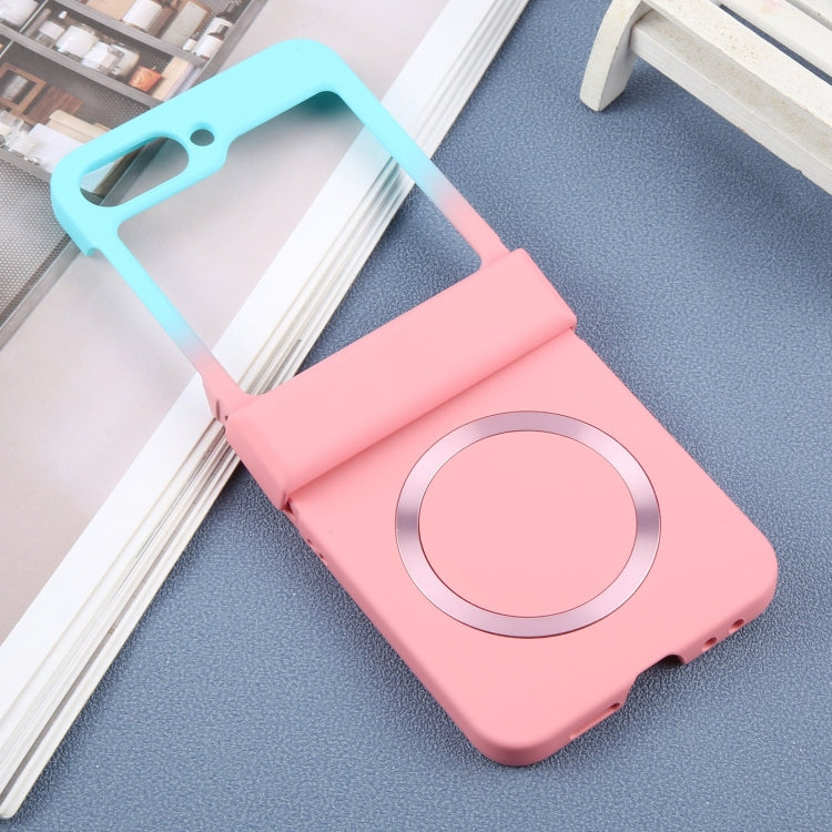 For Samsung Galaxy Z Flip6 / Flip7 FE Liquid PC Gradient MagSafe Phone Case