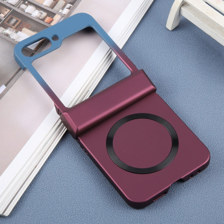 For Samsung Galaxy Z Flip6 / Flip7 FE Liquid PC Gradient MagSafe Phone Case