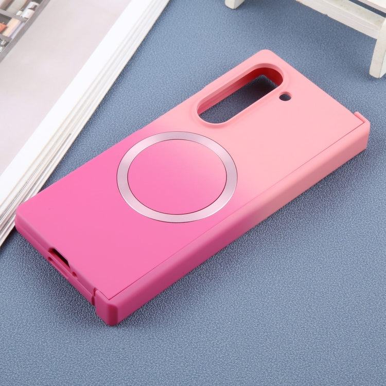 For Samsung Galaxy Z Fold6 Liquid PC Gradient MagSafe Phone Case