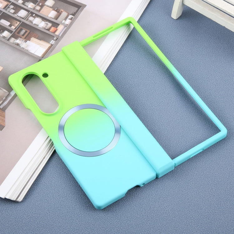 For Samsung Galaxy Z Fold6 Liquid PC Gradient MagSafe Phone Case