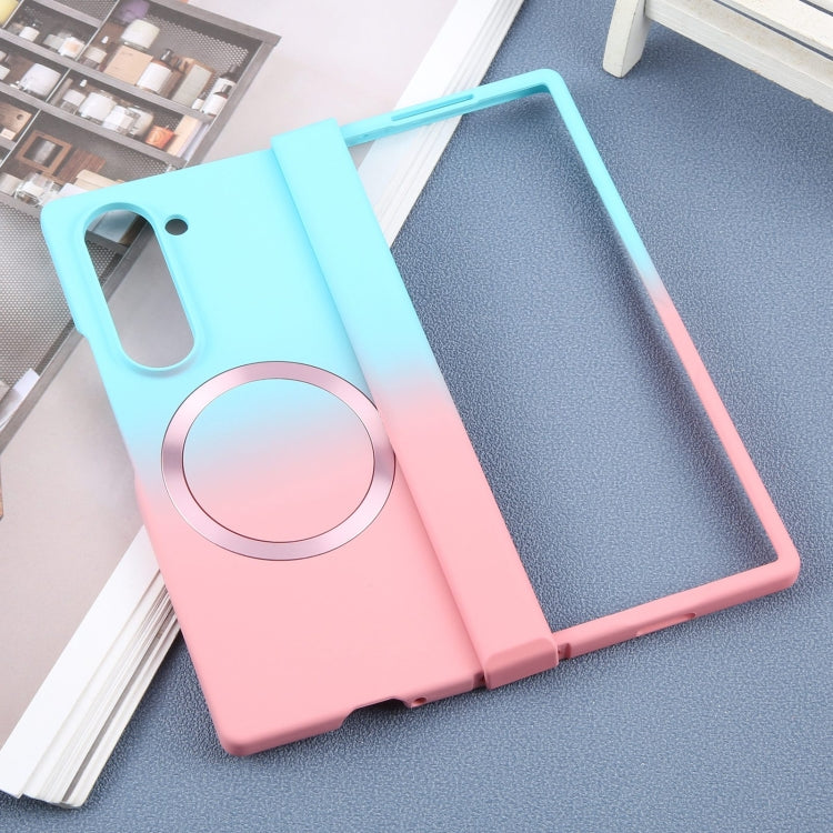 For Samsung Galaxy Z Fold5 Liquid PC Gradient MagSafe Phone Case