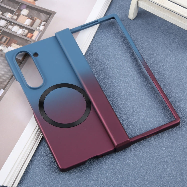 For Samsung Galaxy Z Fold5 Liquid PC Gradient MagSafe Phone Case