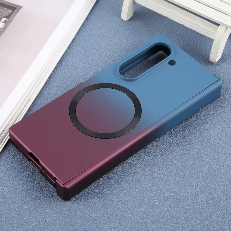 For Samsung Galaxy Z Fold5 Liquid PC Gradient MagSafe Phone Case