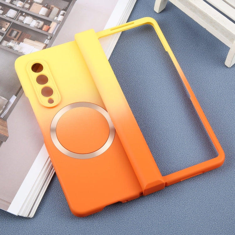 For Samsung Galaxy Z Fold4 Liquid PC Gradient MagSafe Phone Case