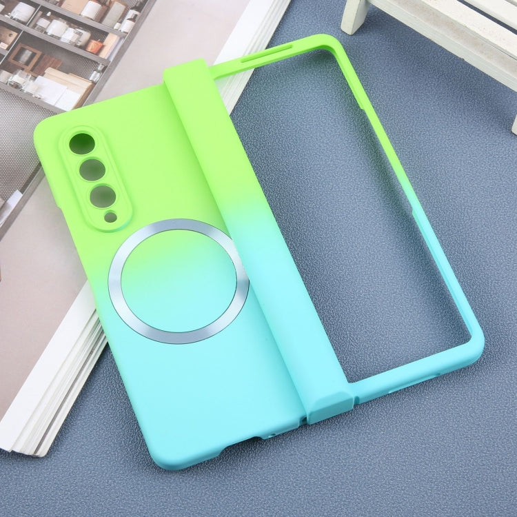 For Samsung Galaxy Z Fold4 Liquid PC Gradient MagSafe Phone Case