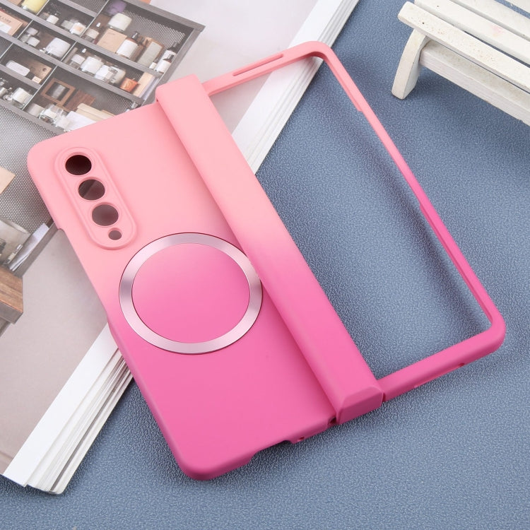 For Samsung Galaxy Z Fold3 Liquid PC Gradient MagSafe Phone Case