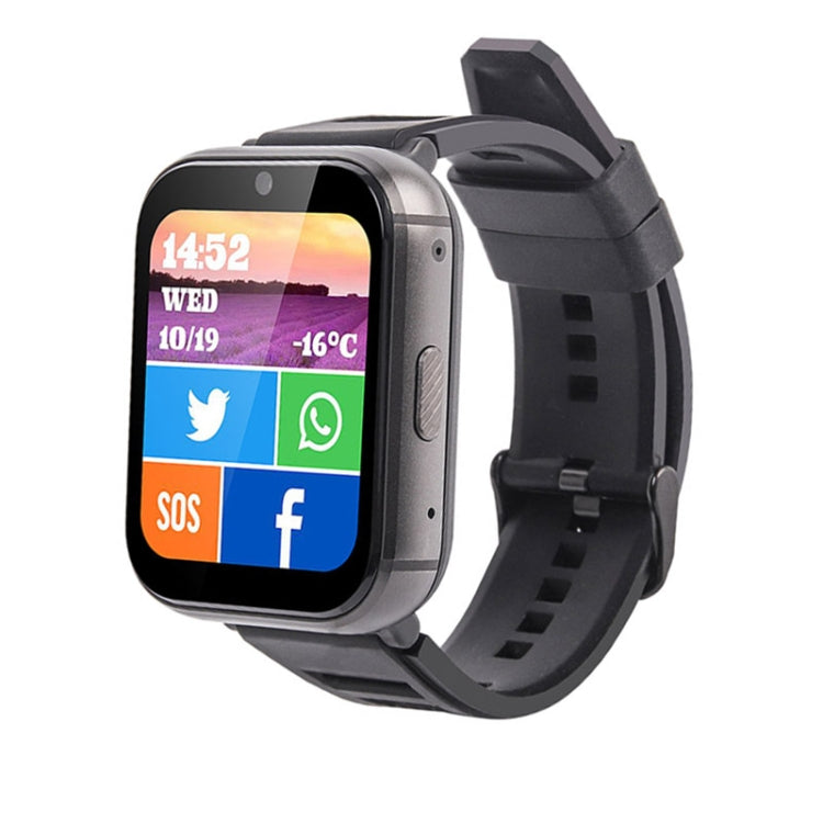 UNIWA DM66 4G Calling Smart Watch, 2GB+16GB, 1.99 inch IPS Screen Android 9.0 Support WiFi GPS