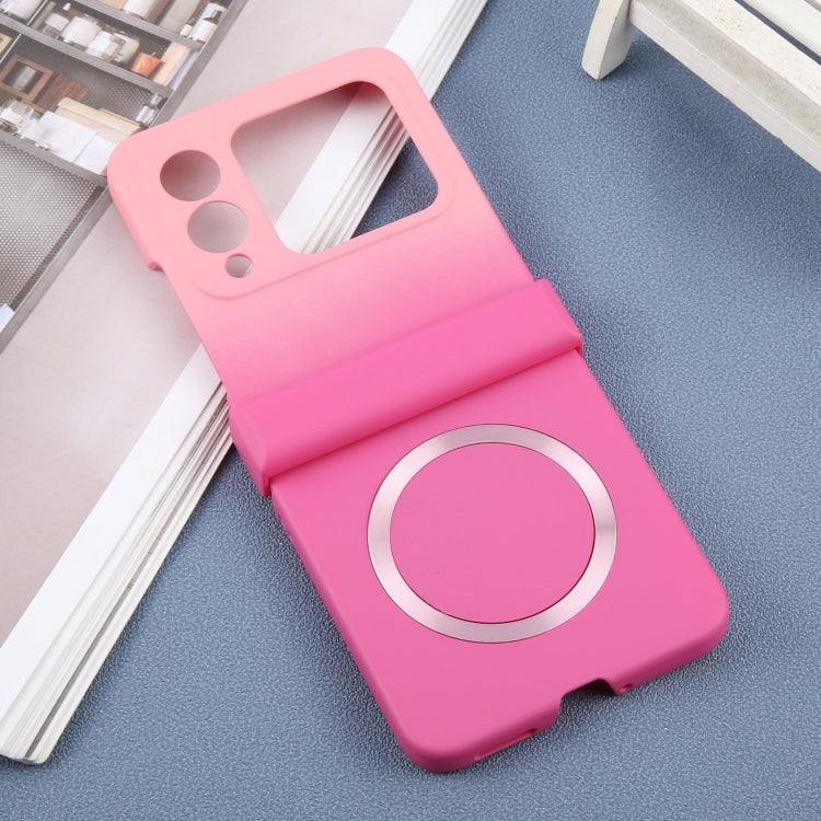 For Huawei nova Flip Liquid PC Gradient MagSafe Phone Case