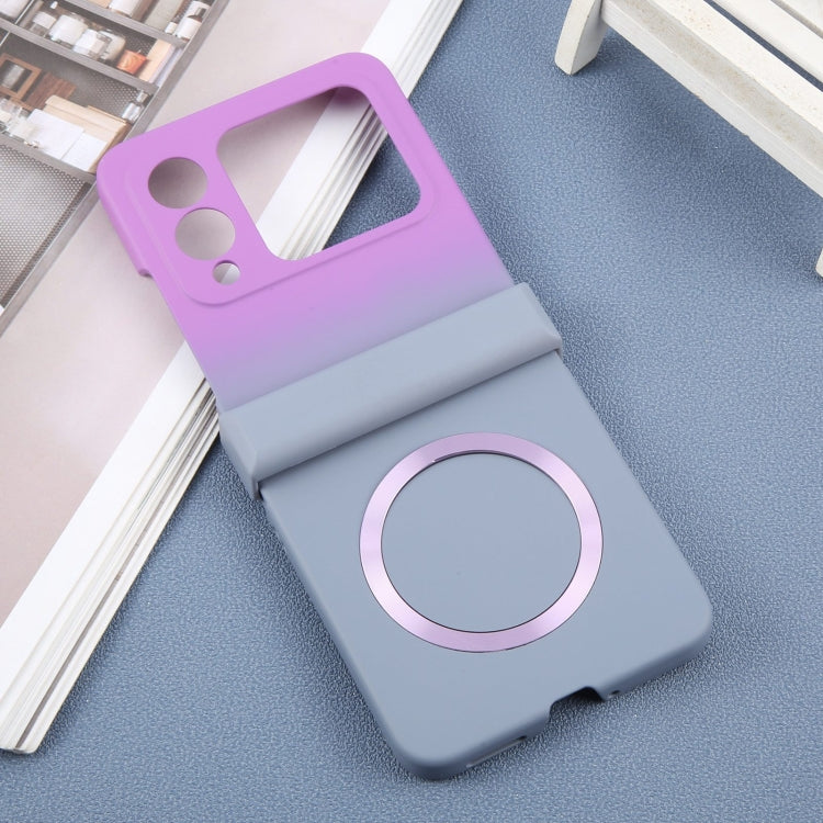 For Huawei nova Flip Liquid PC Gradient MagSafe Phone Case