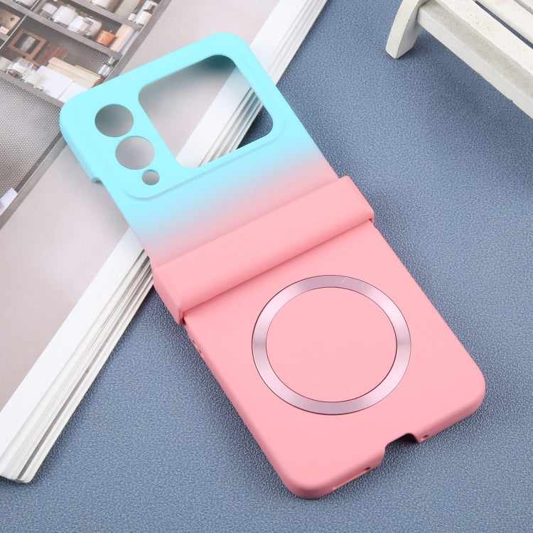 For Huawei nova Flip Liquid PC Gradient MagSafe Phone Case