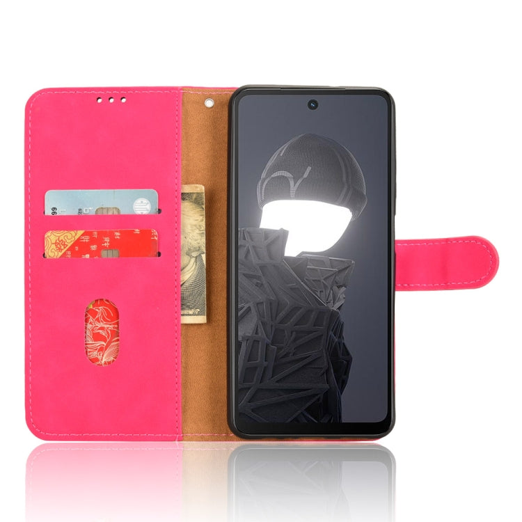 For HMD Fusion Skin Feel Magnetic Flip Leather Phone Case