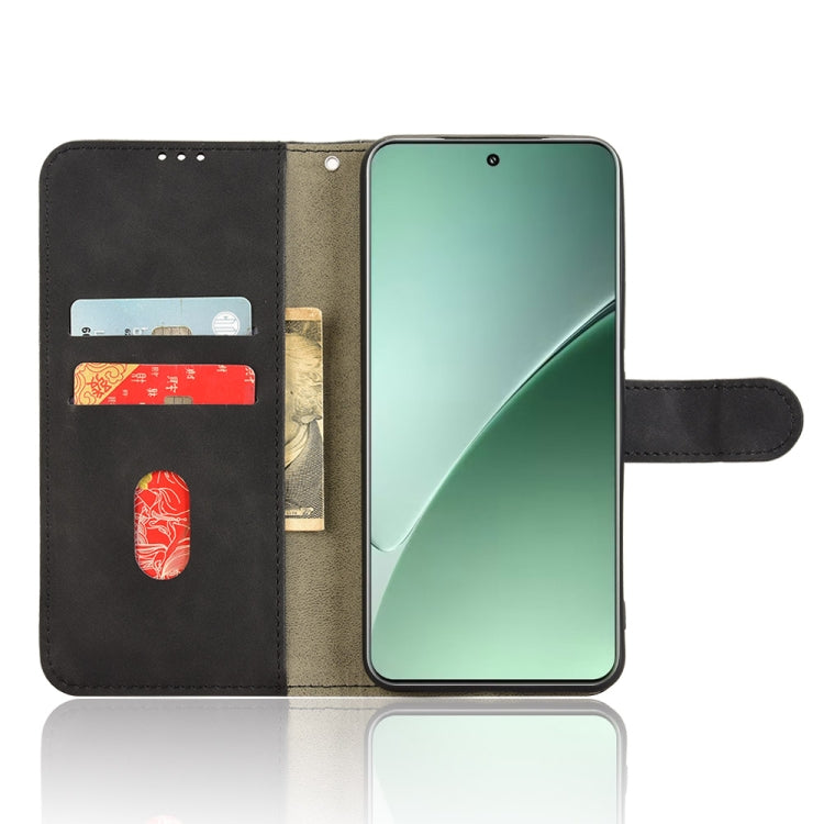 For Xiaomi 15 Skin Feel Magnetic Flip Leather Phone Case