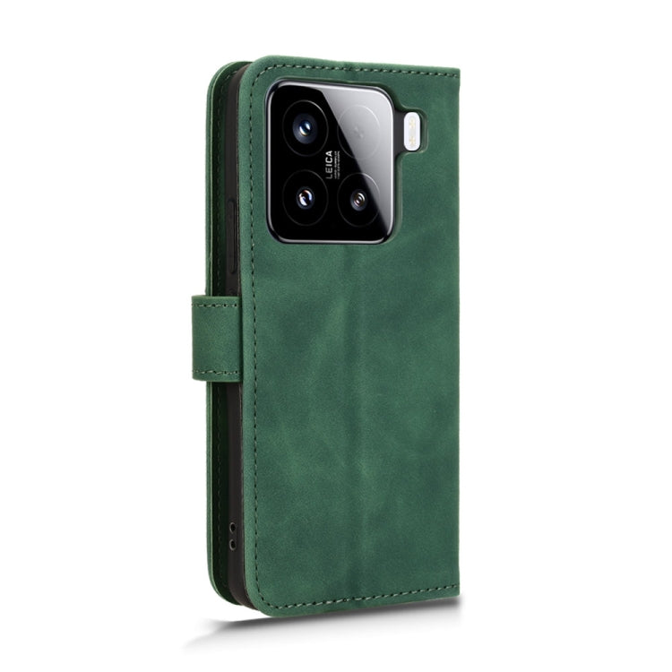 For Xiaomi 15 Skin Feel Magnetic Flip Leather Phone Case