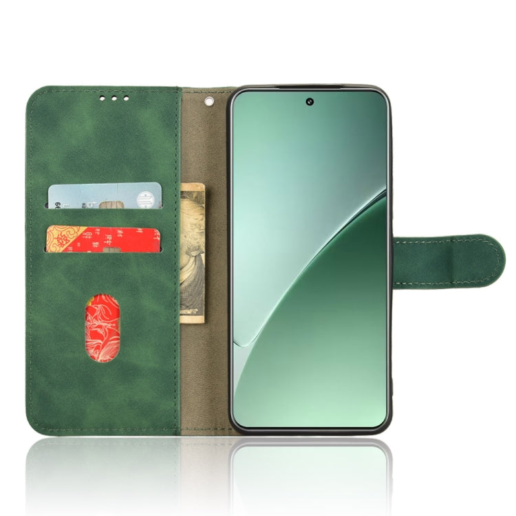 For Xiaomi 15 Skin Feel Magnetic Flip Leather Phone Case