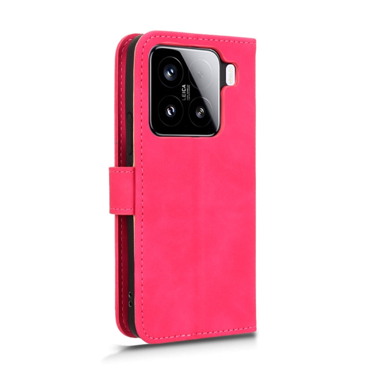 For Xiaomi 15 Skin Feel Magnetic Flip Leather Phone Case
