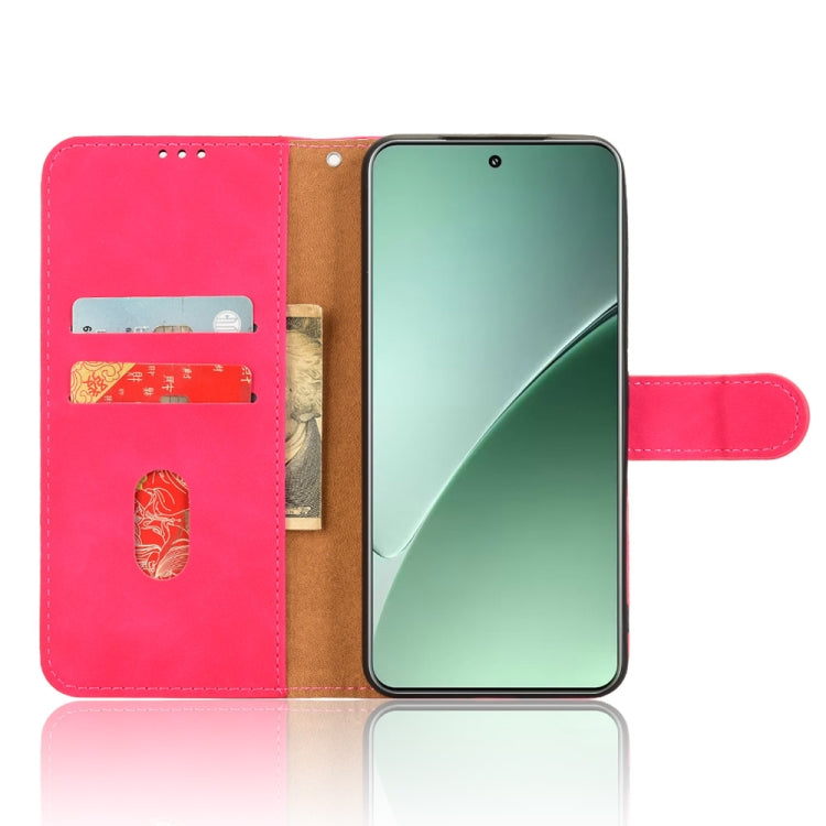 For Xiaomi 15 Skin Feel Magnetic Flip Leather Phone Case