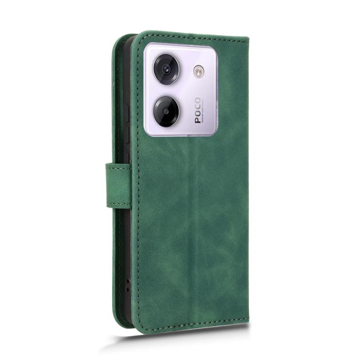 For Xiaomi Poco M7 Pro 5G Skin Feel Magnetic Flip Leather Phone Case