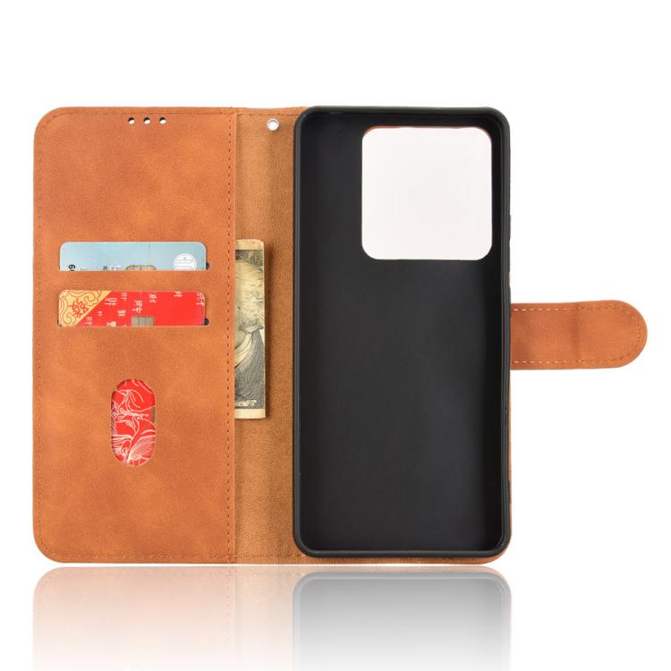 For Xiaomi Poco M7 Pro 5G Skin Feel Magnetic Flip Leather Phone Case