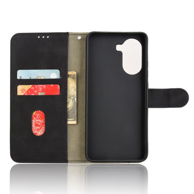 For Xiaomi Poco X7 Pro / Redmi Turbo 4 Skin Feel Magnetic Flip Leather Phone Case