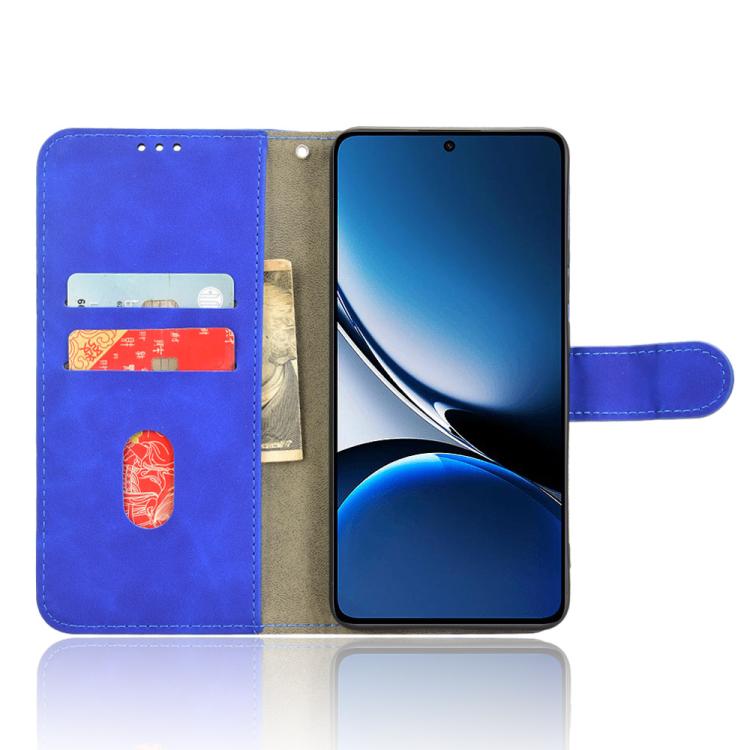 For Xiaomi Poco X7 Pro / Redmi Turbo 4 Skin Feel Magnetic Flip Leather Phone Case