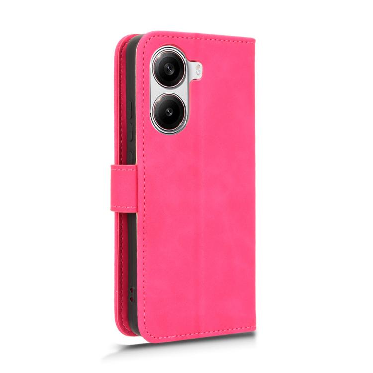 For Xiaomi Poco X7 Pro / Redmi Turbo 4 Skin Feel Magnetic Flip Leather Phone Case