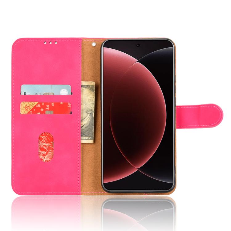 For Xiaomi 15 Ultra Skin Feel Magnetic Flip Leather Phone Case