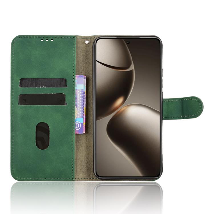 For Xiaomi 15T 5G Skin Feel Magnetic Flip Leather Phone Case