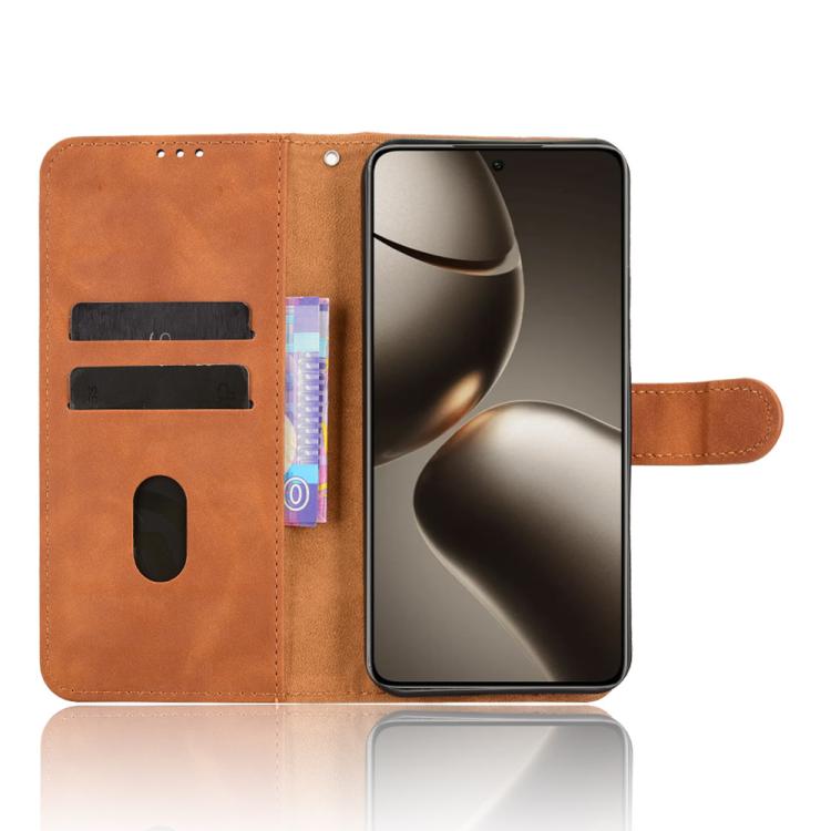 For Xiaomi 15T Pro 5G Skin Feel Magnetic Flip Leather Phone Case