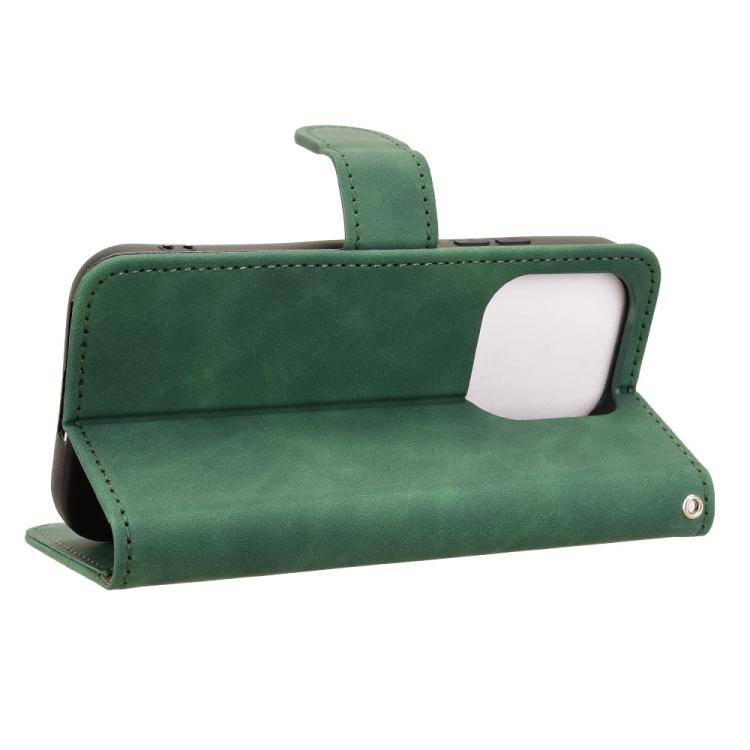 For Xiaomi 17 Skin Feel Magnetic Flip Leather Phone Case