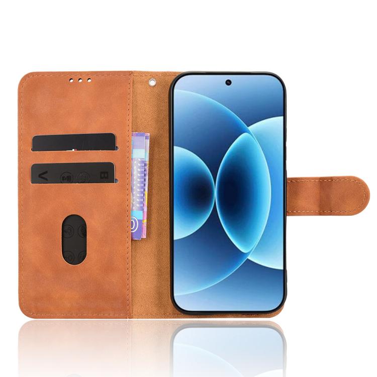 For Xiaomi 17 Skin Feel Magnetic Flip Leather Phone Case