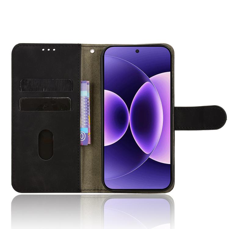 For Xiaomi 17 Pro Skin Feel Magnetic Flip Leather Phone Case