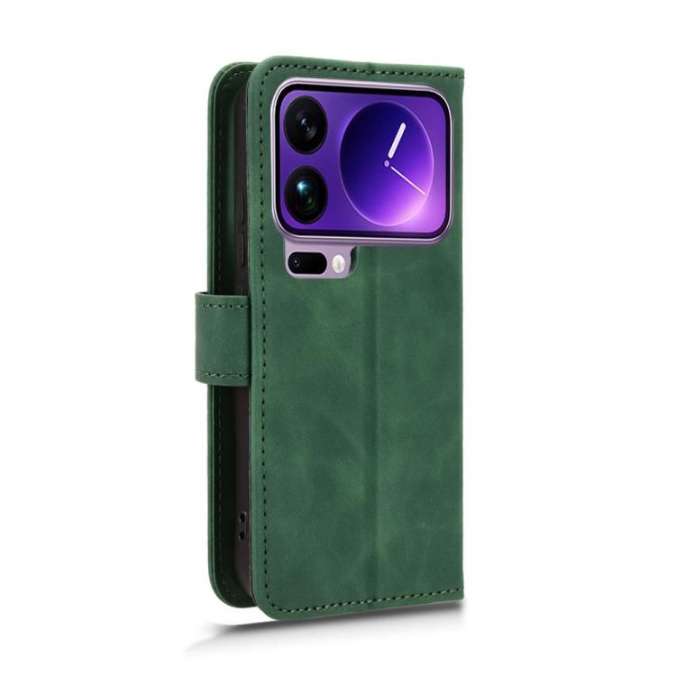 For Xiaomi 17 Pro Skin Feel Magnetic Flip Leather Phone Case
