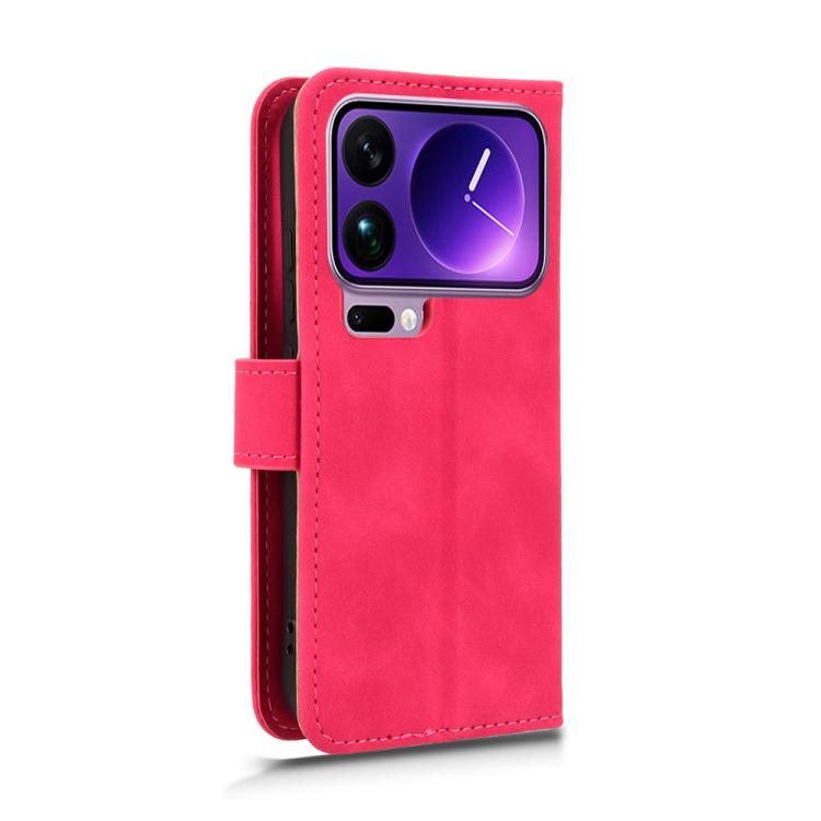 For Xiaomi 17 Pro Skin Feel Magnetic Flip Leather Phone Case