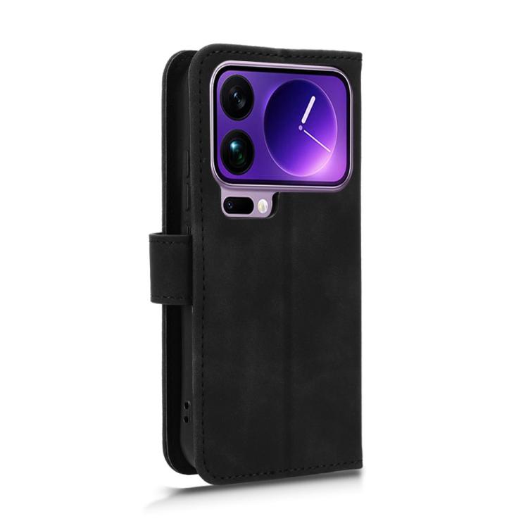 For Xiaomi 17 Pro Max Skin Feel Magnetic Flip Leather Phone Case