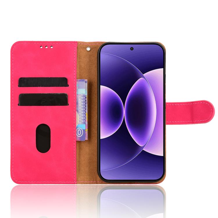 For Xiaomi 17 Pro Max Skin Feel Magnetic Flip Leather Phone Case