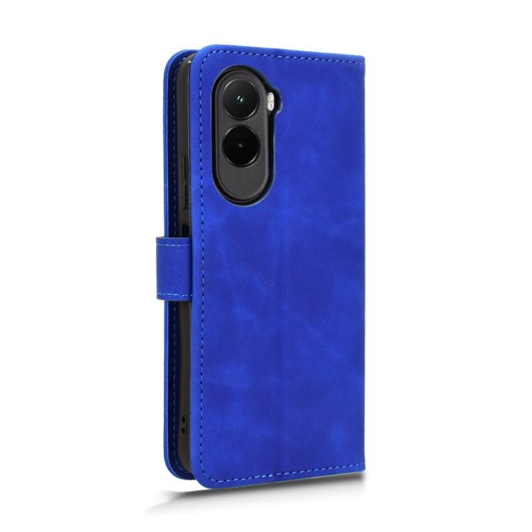 For Xiaomi Poco M7 4G 171mm Skin Feel Magnetic Flip Leather Phone Case